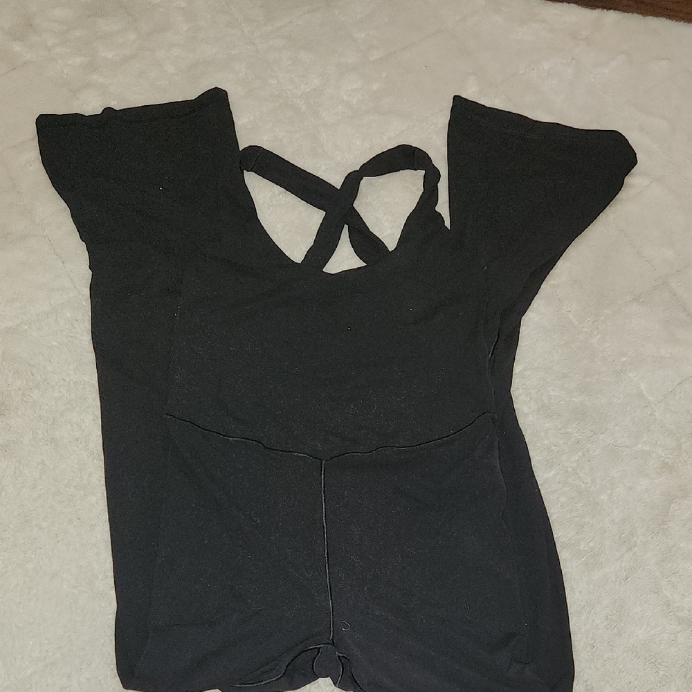 Offline By Aerie Cross Back Real Me xtra Bootcut Jumpsuit